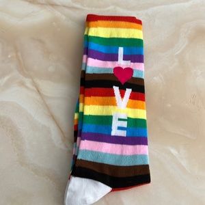 Nib LOVE pride socks